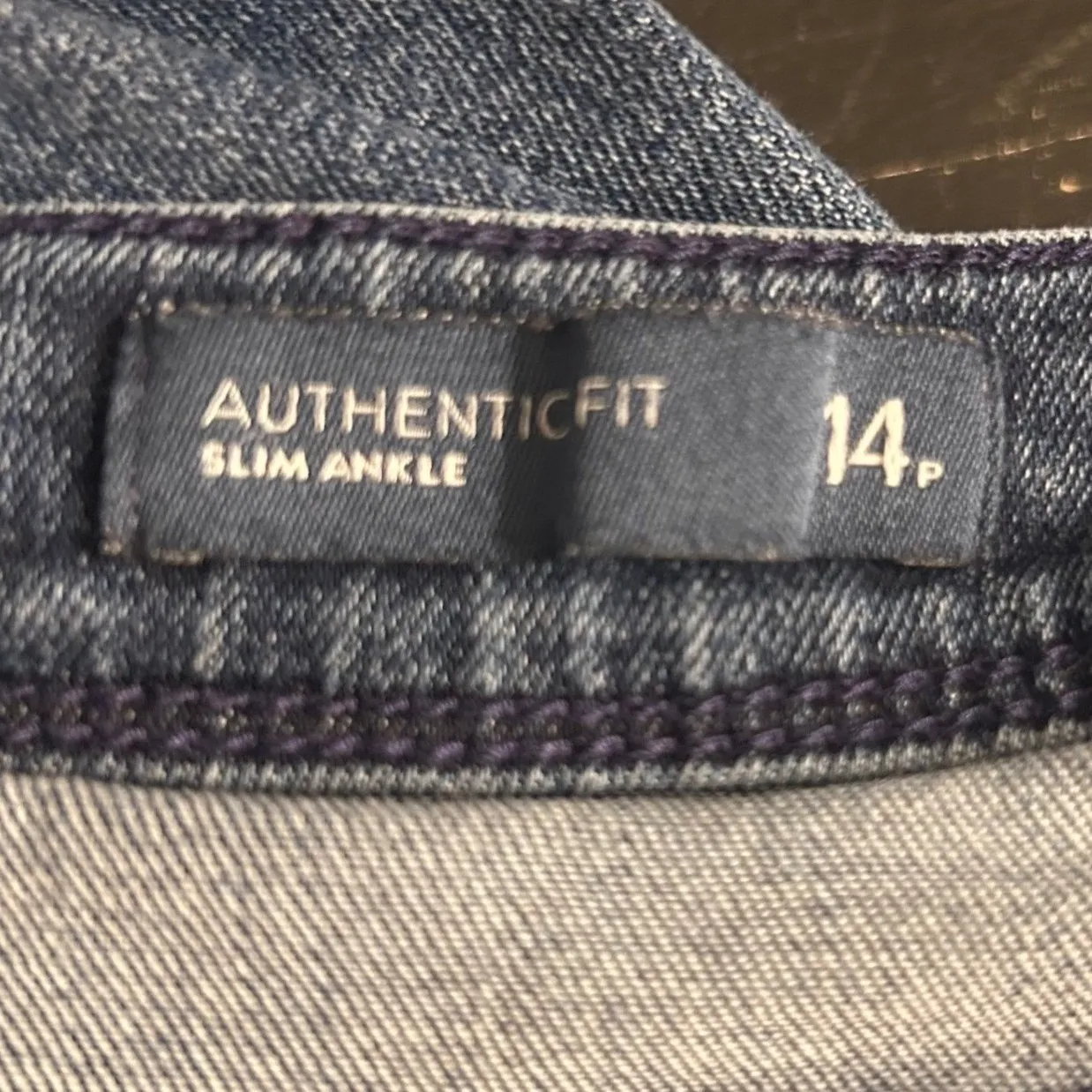 J Jill‎ Slim Ankle Jeans Blue 14P - Image 5