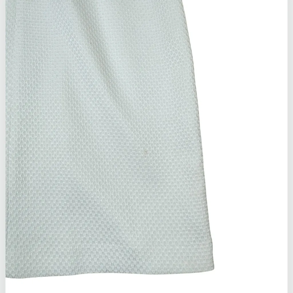 Trina Turk Visitor Ruffle White Sheath Mini Dress Size 2 — Wedding Classy - Image 9