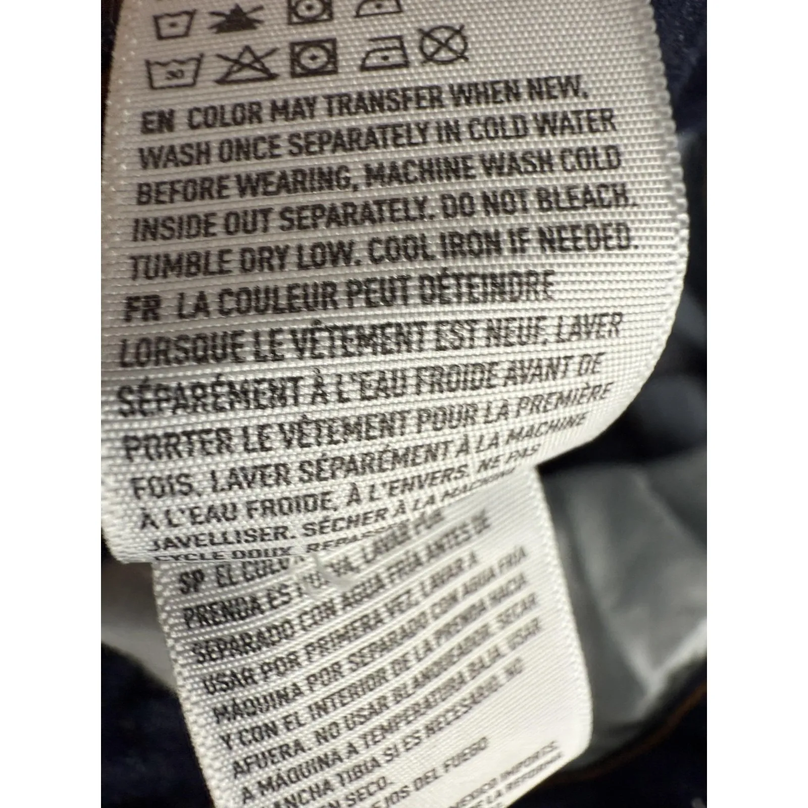 American Eagle Hi-Rise Jeggings Dark Wash Level Stretch Denim Jeans 12 Long - Image 5