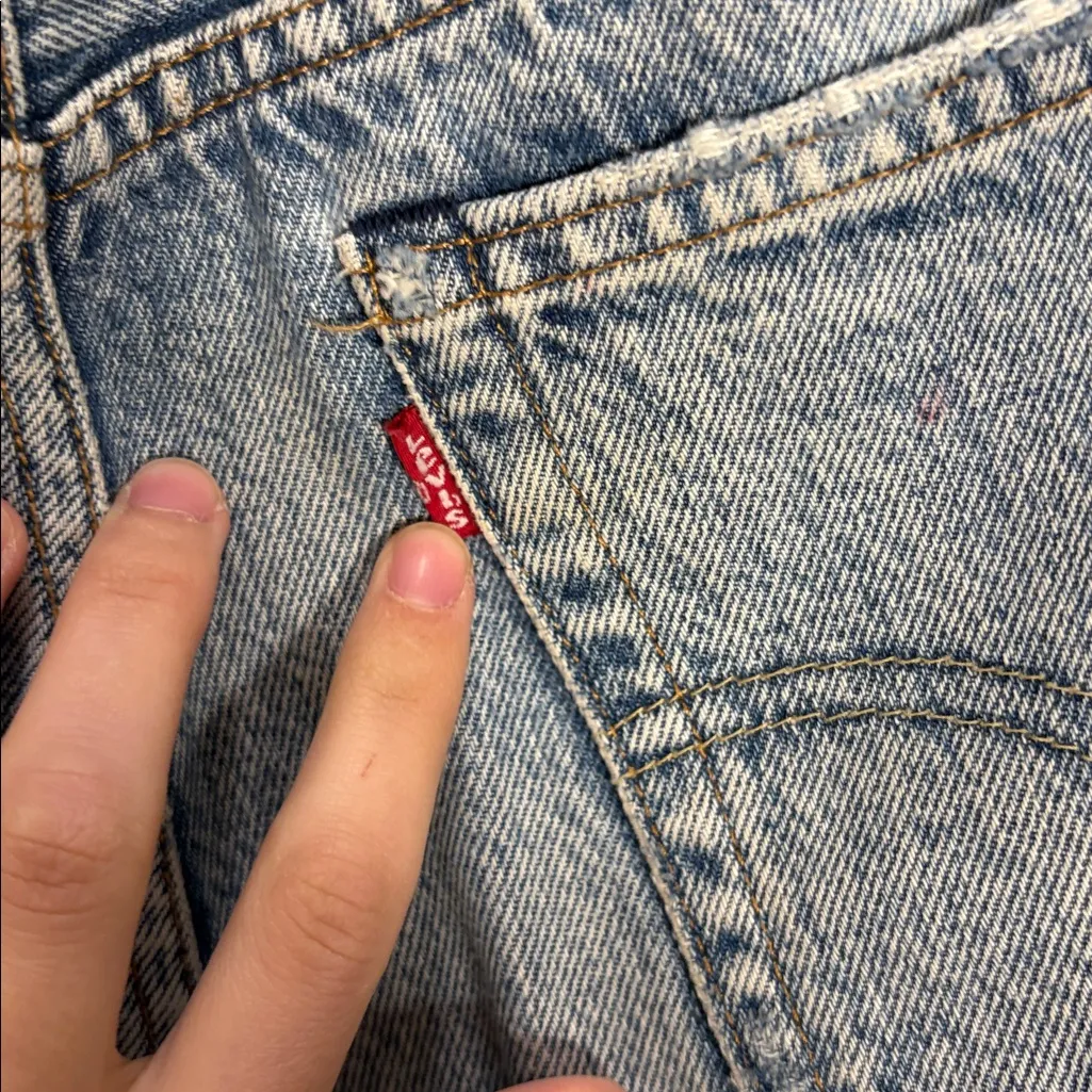 Levi’s 501 Skinny Selvedge in Ocean Pacific Blue White Oak Cone Denim Size 26 - Image 8