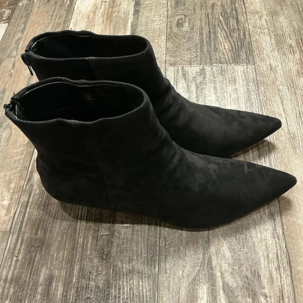 Elegant Black Ankle Boots Size 11 - Image 8