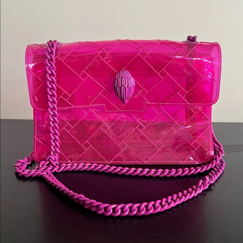 KURT GEIGER LONDON
Mini Kensington Vinyl Drench Bag - Image 11