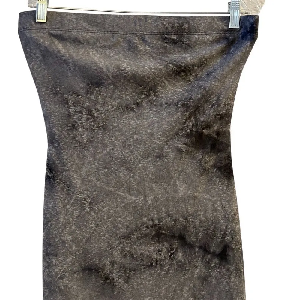 Lovely Day Women's Gray Tie Dye Long Kimono Cardigan and Sleeveless Dress Size L - Image 3