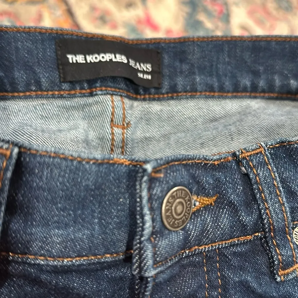 THE KOOPLES SLIM DENIM STRETCH BLUE JEANS 28 - Image 6