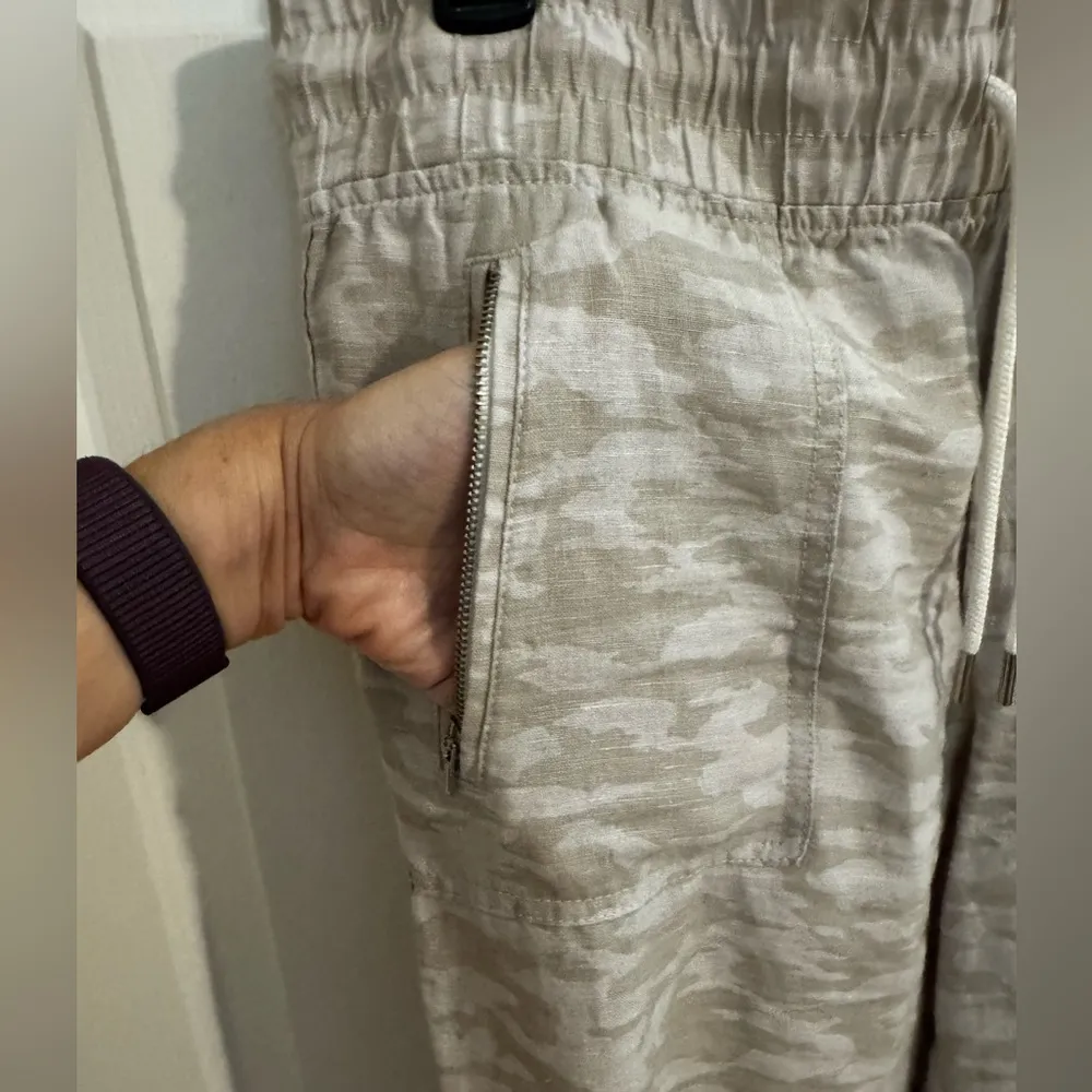 Athleta Cabo Tide Linen Jogger Size 12 - Image 5