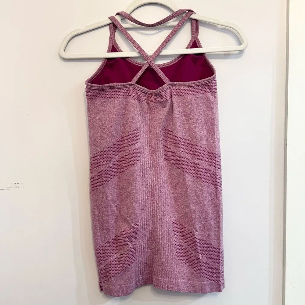 Fabletics Purple and Pink Athletic Tank Top - Image 2