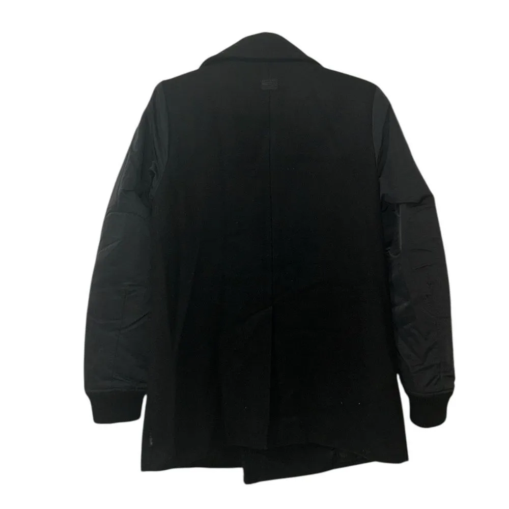 G-star Wool Blend Bomber Sleeve Peacoat(Size Small) - Image 6
