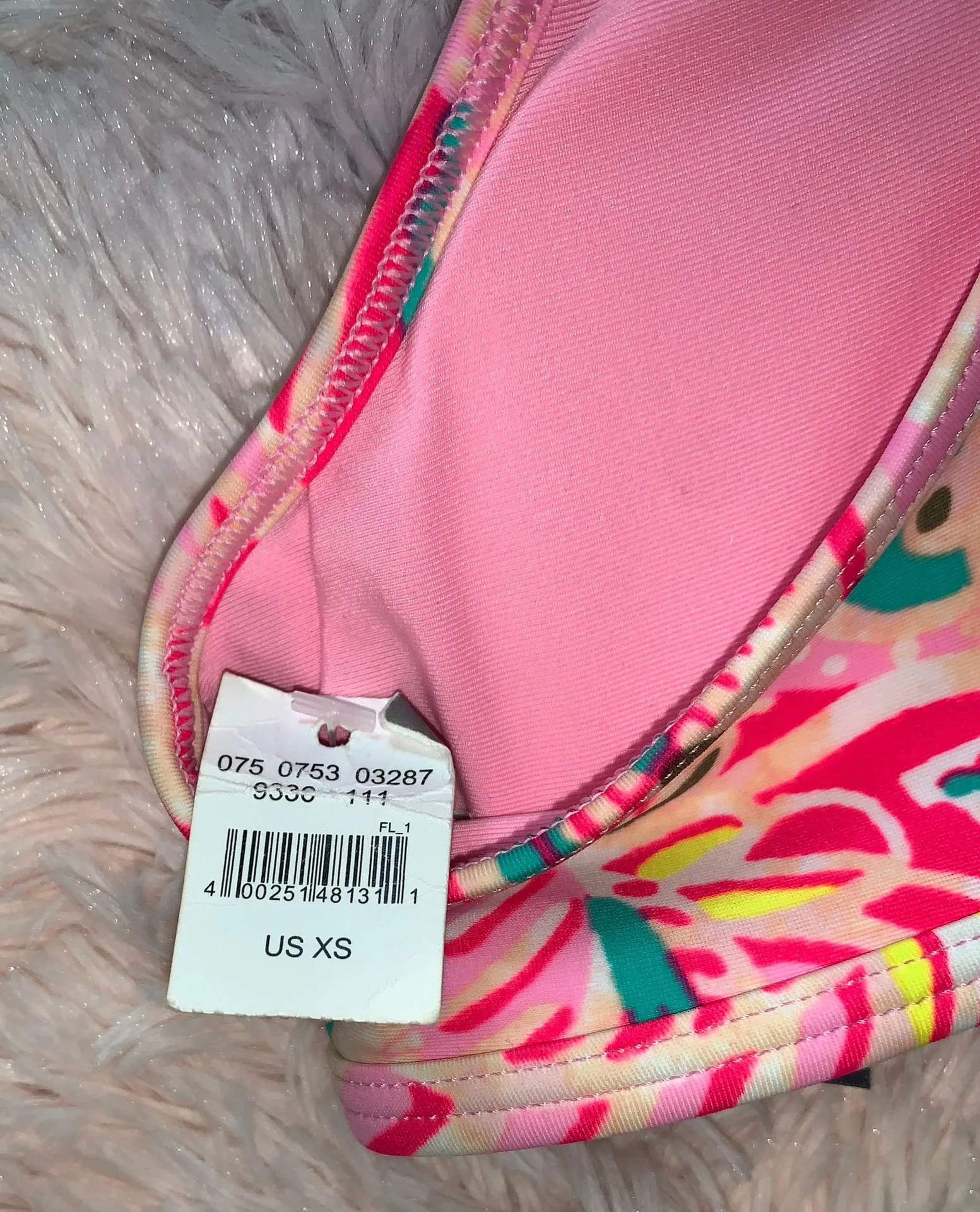 Pink Scoop Neck Bikini Top - Image 6