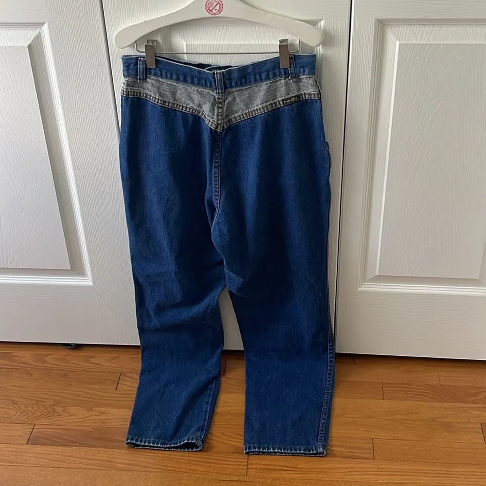 Vintage 1980s Playboy Playmate Two Tone Jeans - Image 3