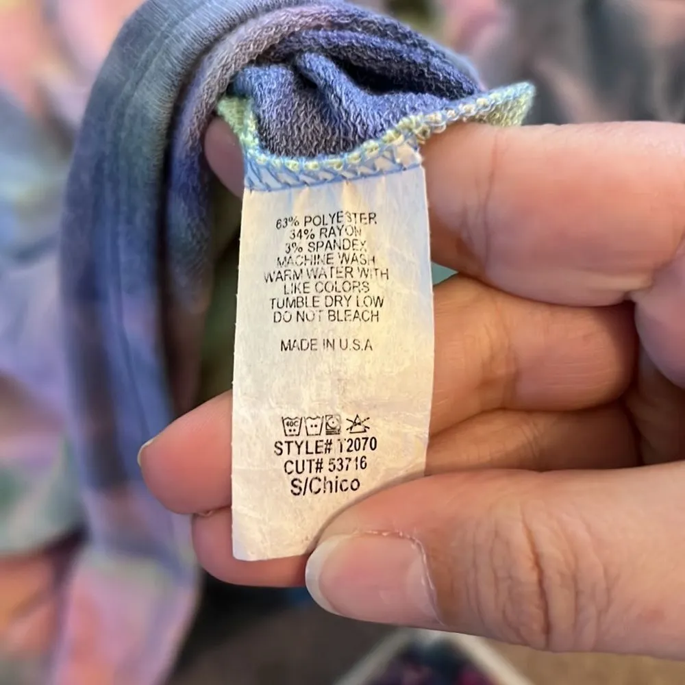 Vici small tie dye blouse - Image 5