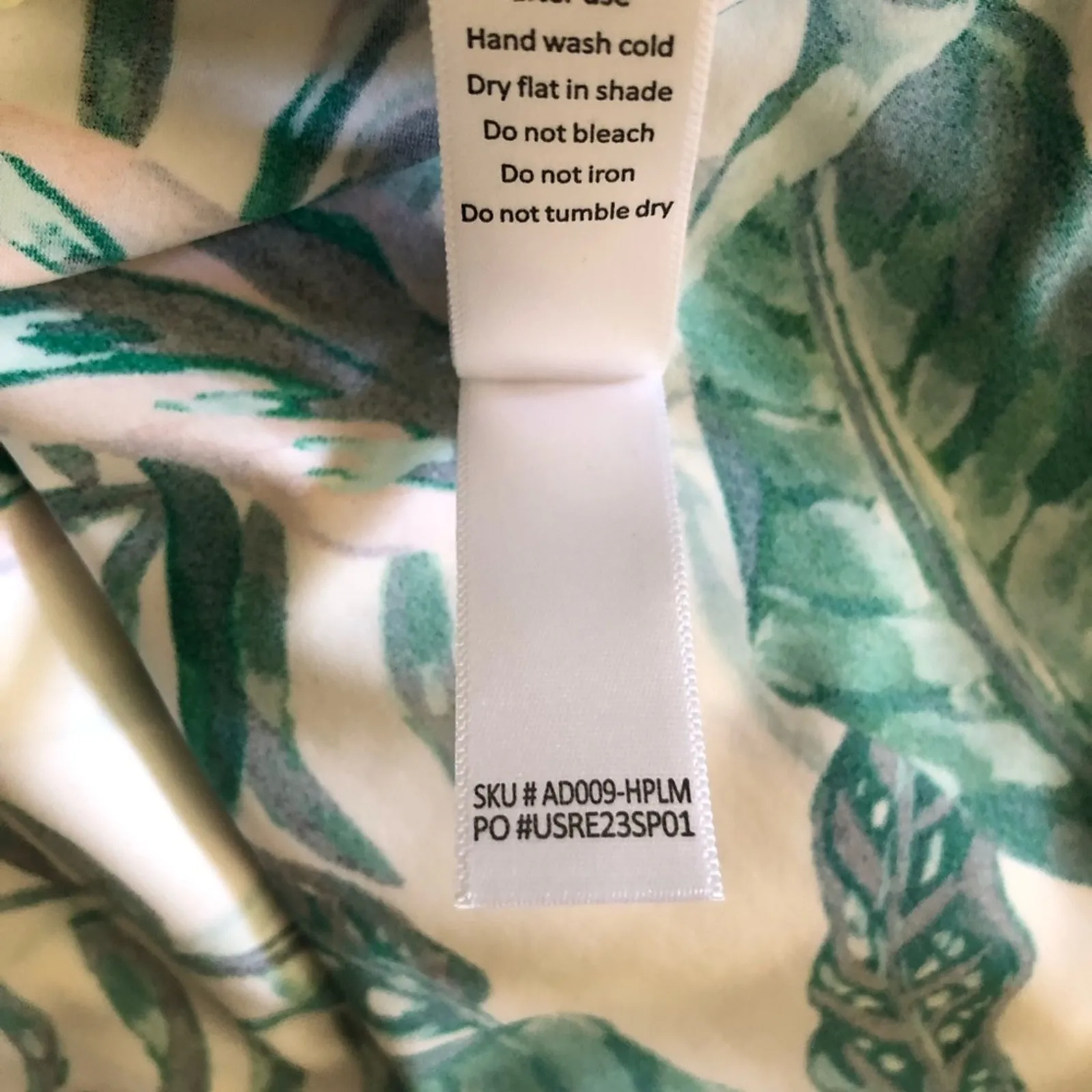 Andie NWT Waikiki Coverup Ruched Gathering Halter Bandeau Dress Tropical Prt XS - Image 10