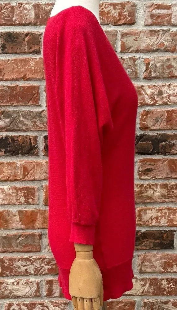 Ann Taylor LOFT silk-blend long sleeve drop waist top / S / Excellent condition - Image 3