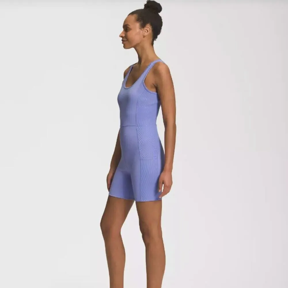 The North Face Dune Sky Onesie in Deep Periwinkle Heather - Image 2