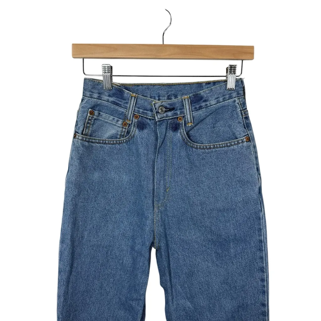 VINTAGE Levi’s Women’s 560 Baggy Loose Fit Jeans Light Wash 26 - Image 5