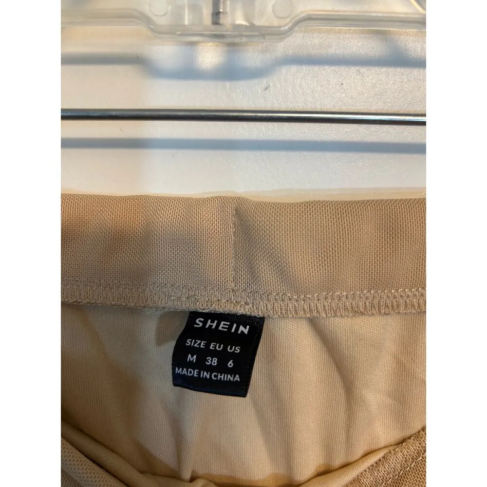 Shein nude mini slip skirt - Image 3