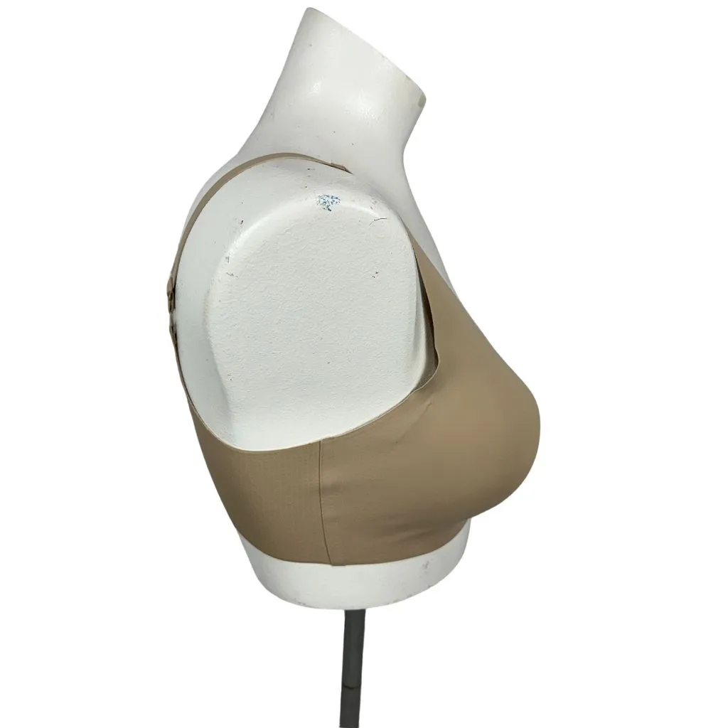 Maurices Women's Beige Stretch Nylon & Spandex Bra Size L - Image 4