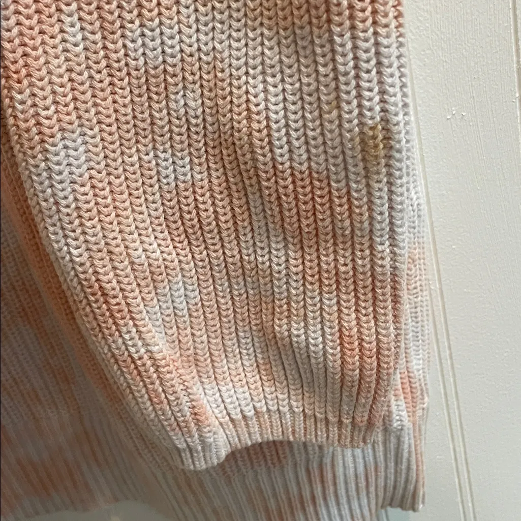 UNIVERSAL THREAD Tie Dye Open Front Knit Cardigan Sweater Cotton Size L - Image 7