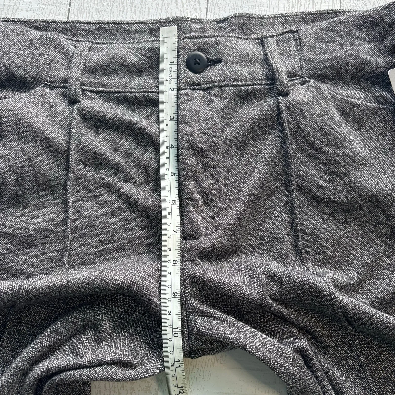 Lee Riders Gray Slim Fit Ankle Knit Dress Trousers NWT Size 14M - Image 8