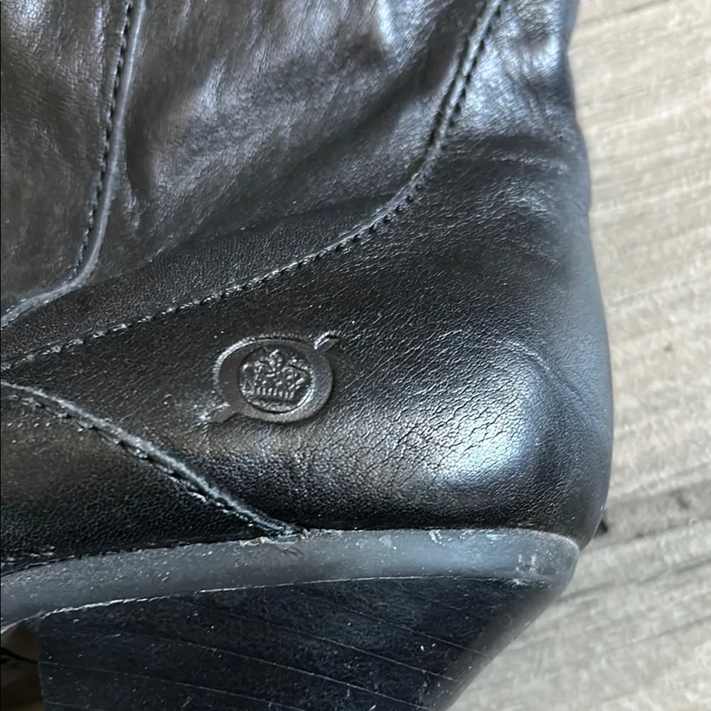 Born Black Over the Knee Boots Timeless Elegance Size 7 - Image 8