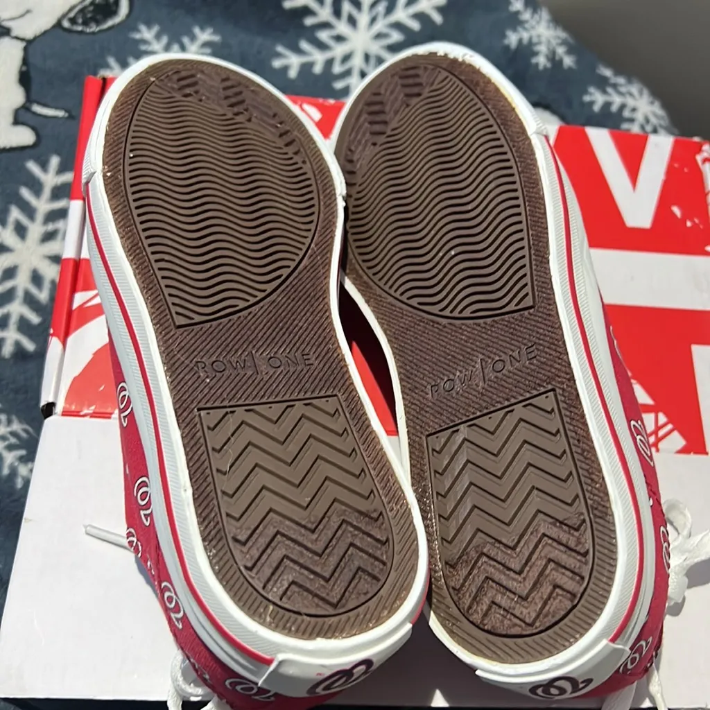 Washington Nationals Row One Shoes Red Size 6.5 - Image 4