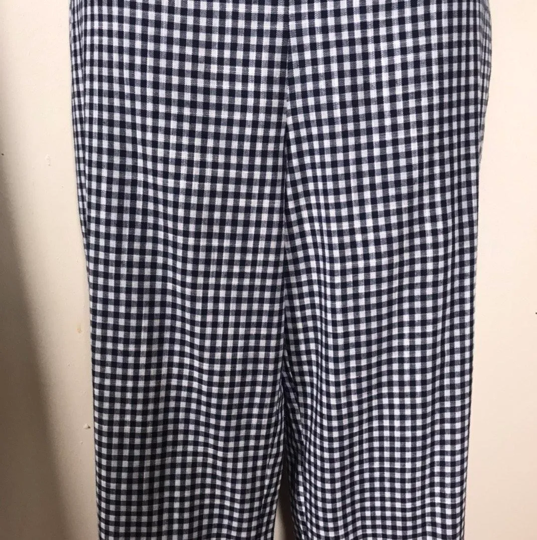 L'Academie Revolve  The Roxo Pant in Navy Check - Image 7