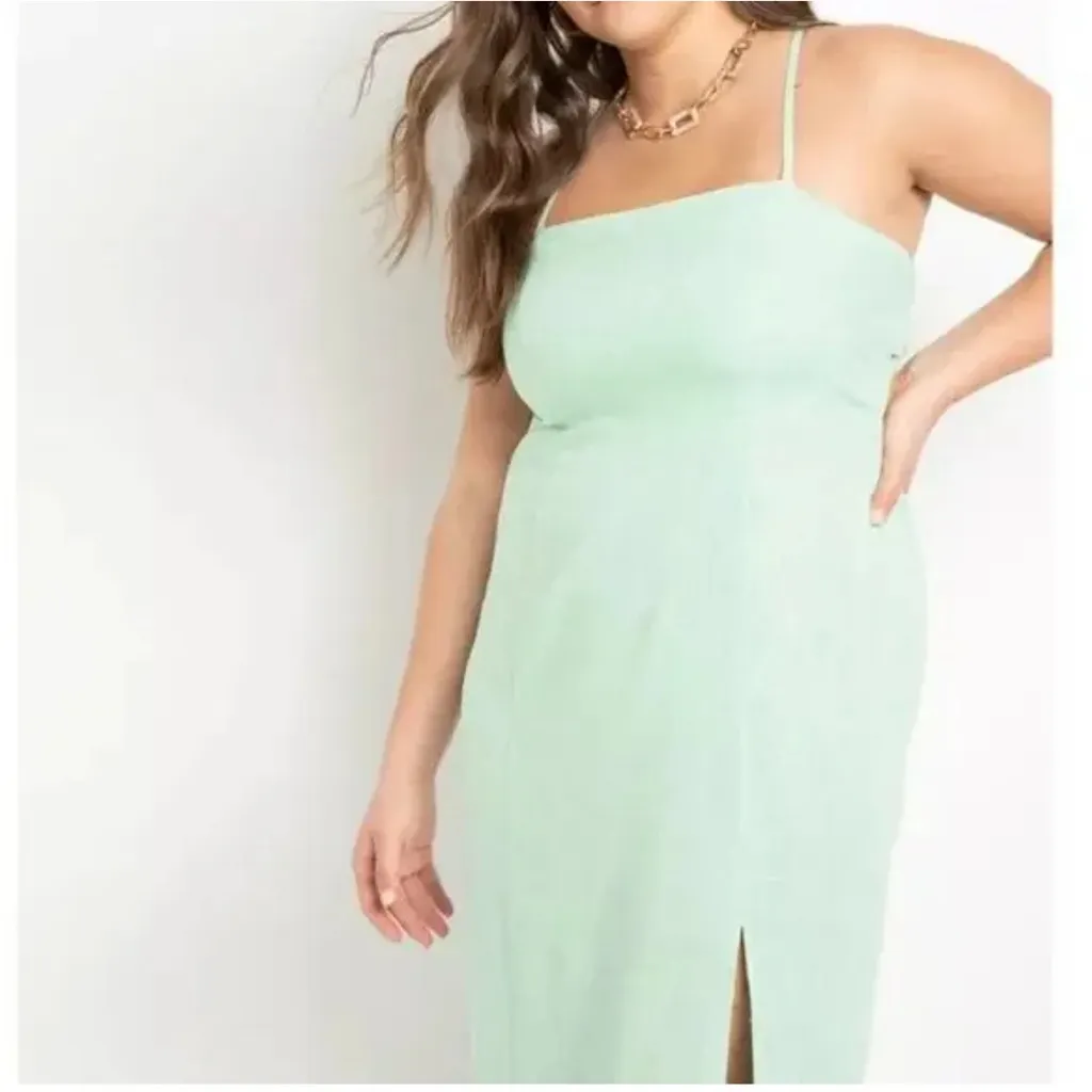 Eloquii Green Dress( Missing a Belt Loop) - Image 3
