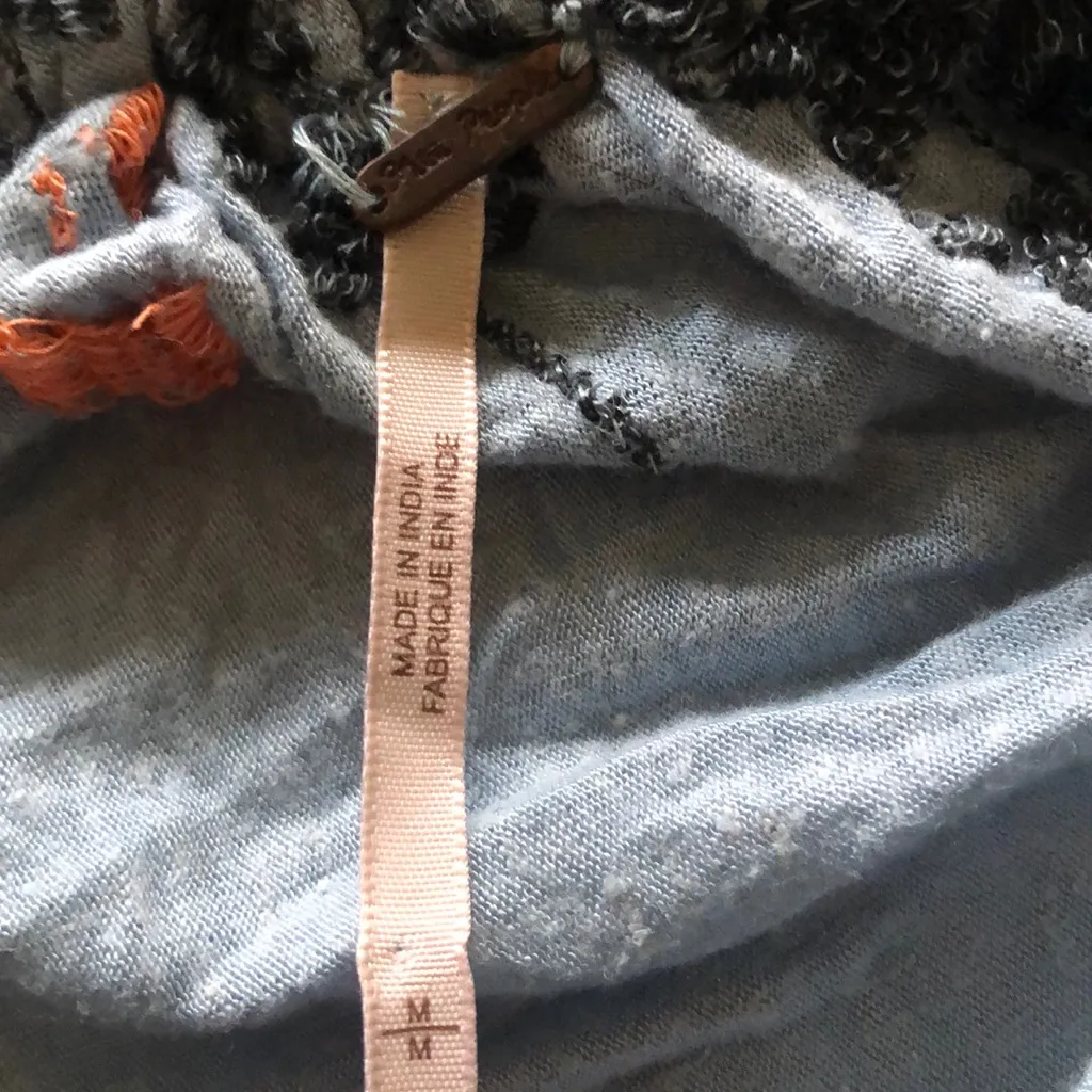 Free People New World Dusty cold shoulder Peasant‎ - Image 6