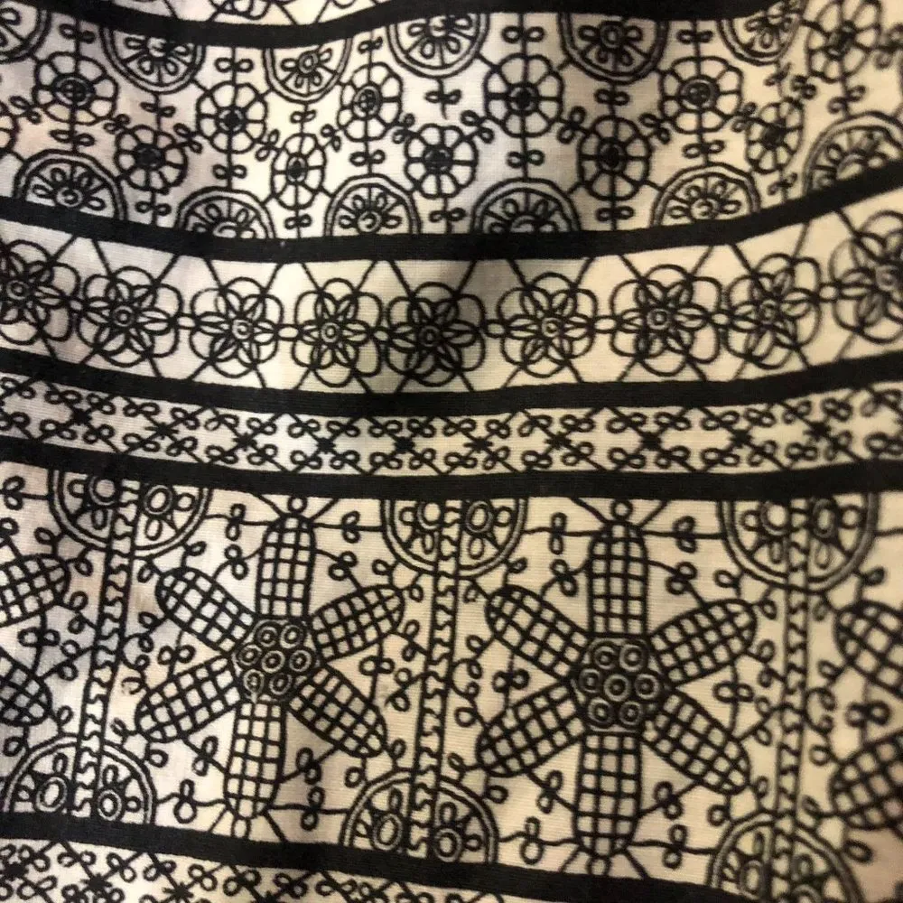 Vintage Ann Kelly of California Skirt Womens 2? Used Tassels Black Beige *Missin - Image 11