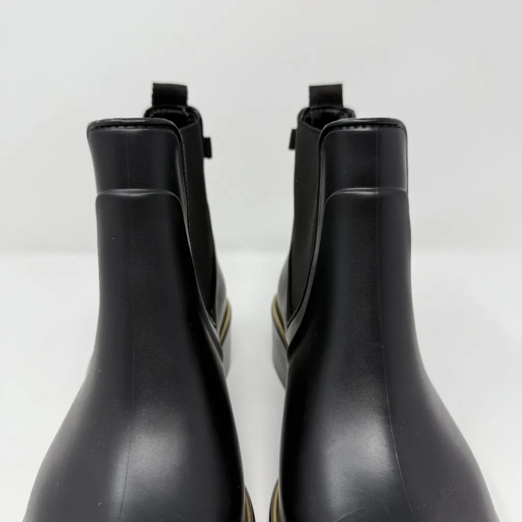 Kate Spade New York Sedgewick Chelsea Rain Booties Womens 6/7 Black Outdoor NWOB - Image 6