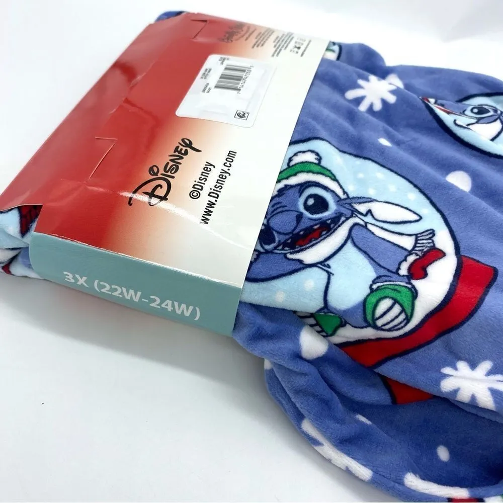 Disney Lilo and Stitch Christmas Holiday Jogger Pajama Pants Women’s Size 3X New - Image 11