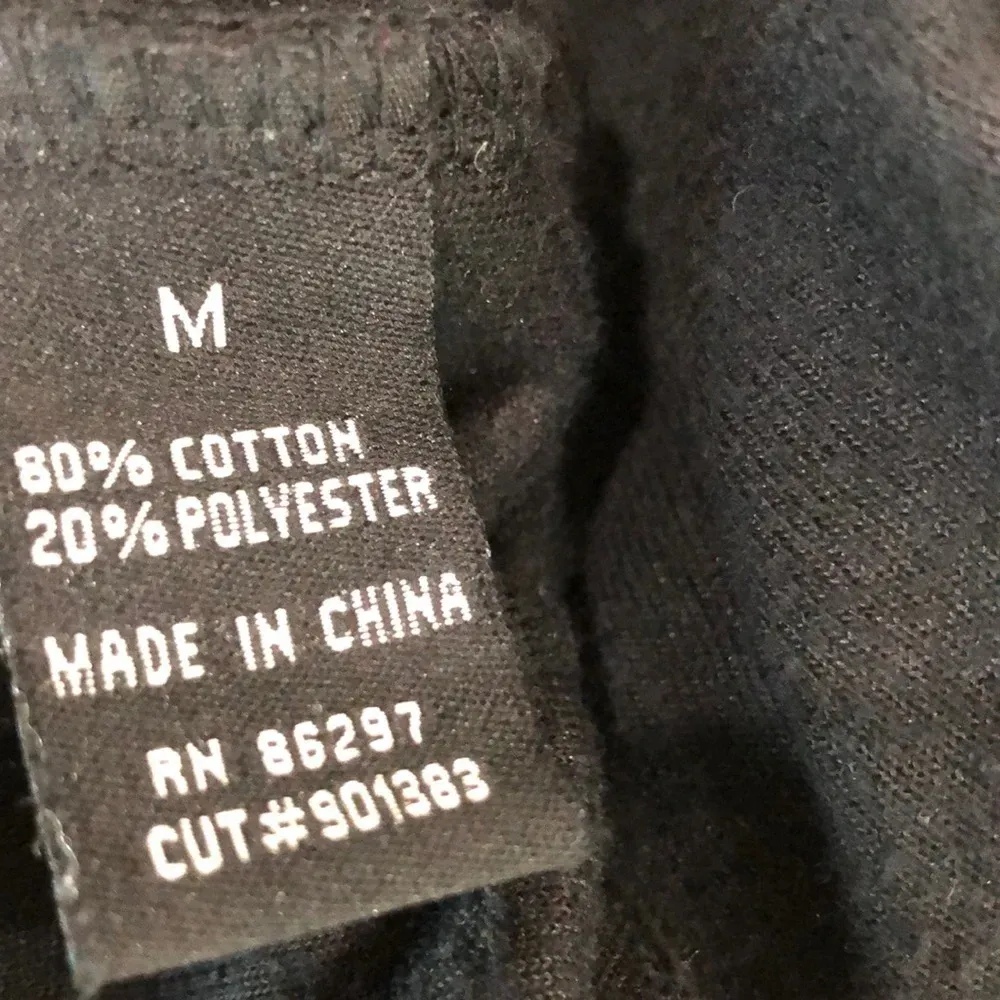 BCBGMAXAZRIA size medium black velour sweatpants - Image 6