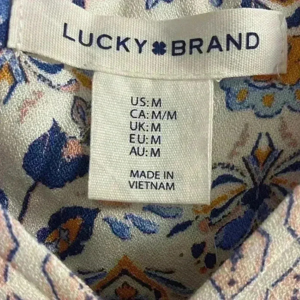 Lucky Brand midi dress short sleeves granny lagon look. Medium. NWT - Image 7