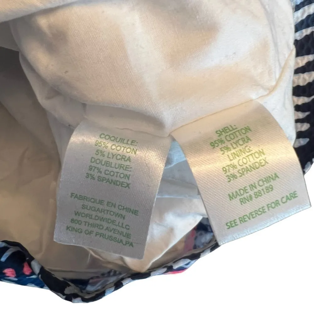 Lilly Pulitzer - Mila Stretch Shift Dress Rounded Back Seashell Charm Sz 2 - Image 10