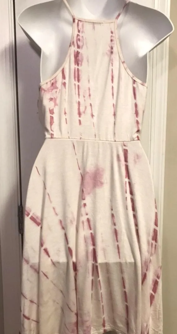 Tie Dye Fit Flare Sundress Dress - Image 7