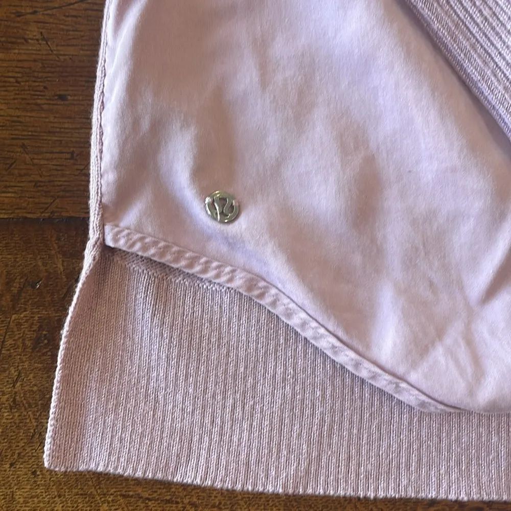 Very comfy,  sweater with back opening! Lavender, Size 4 - Image 6