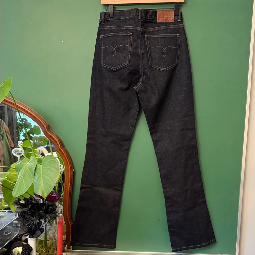 Lauren Ralph Lauren Dark Denim Straight Leg Jeans - Image 7