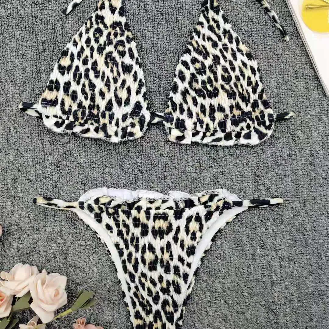 Cheetah Two Piece Bikini Set - Image 7