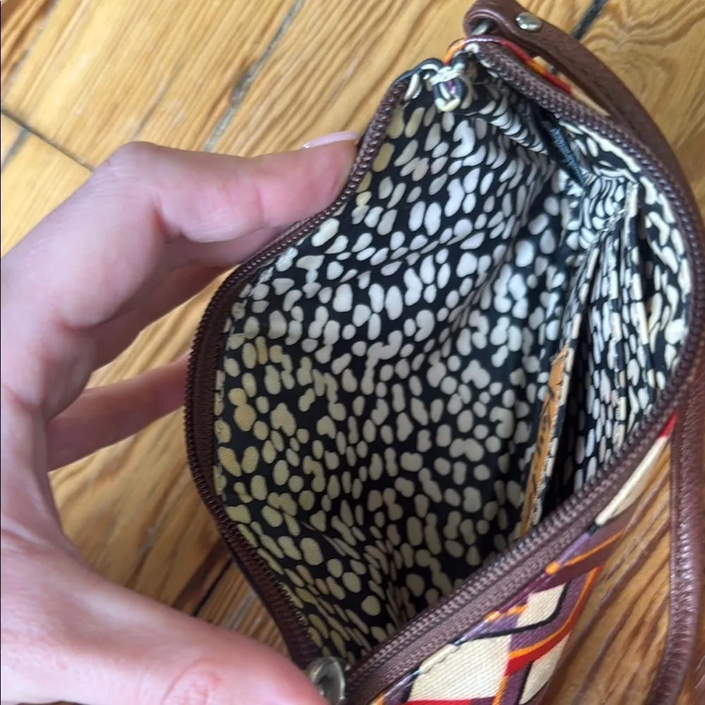 Fossil  Colorful Patterned Wristlet - Image 9