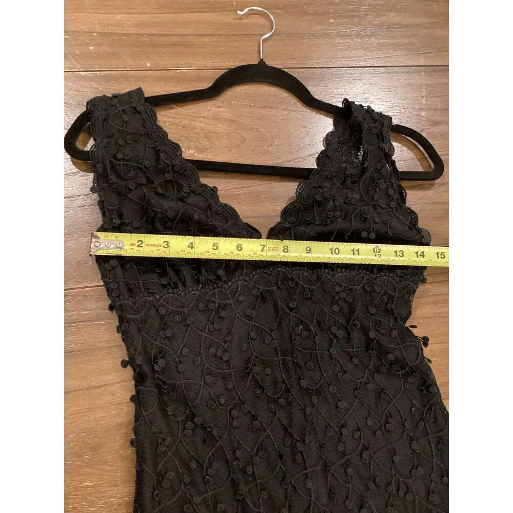 vintage Nicole Bakti Silk Embellished Plunge Neck Long Evening formal maxi Dress - Image 9