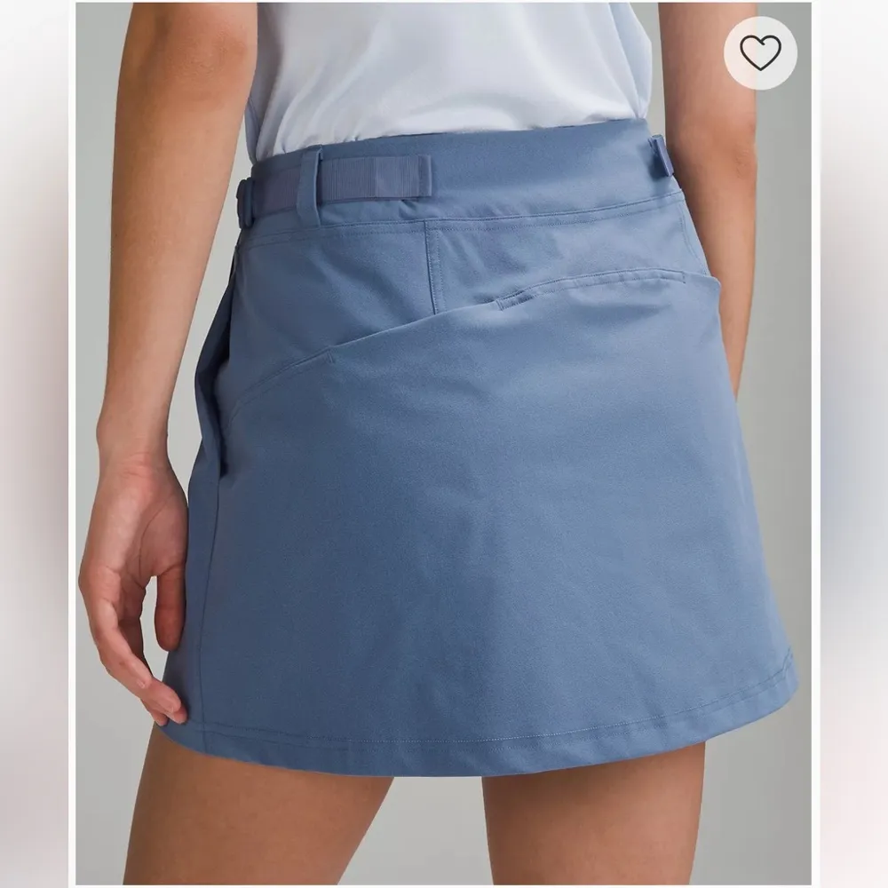 NWT Lululemon Wrap-Front MR Golf Skirt  / Oasis Blue - Image 7