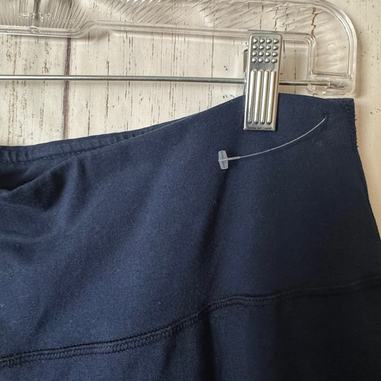 J.Jill Fit Cotton Athletic Sporty Navy and Tie Dye Leggings Sz M NWOT Blue Size M - Image 6