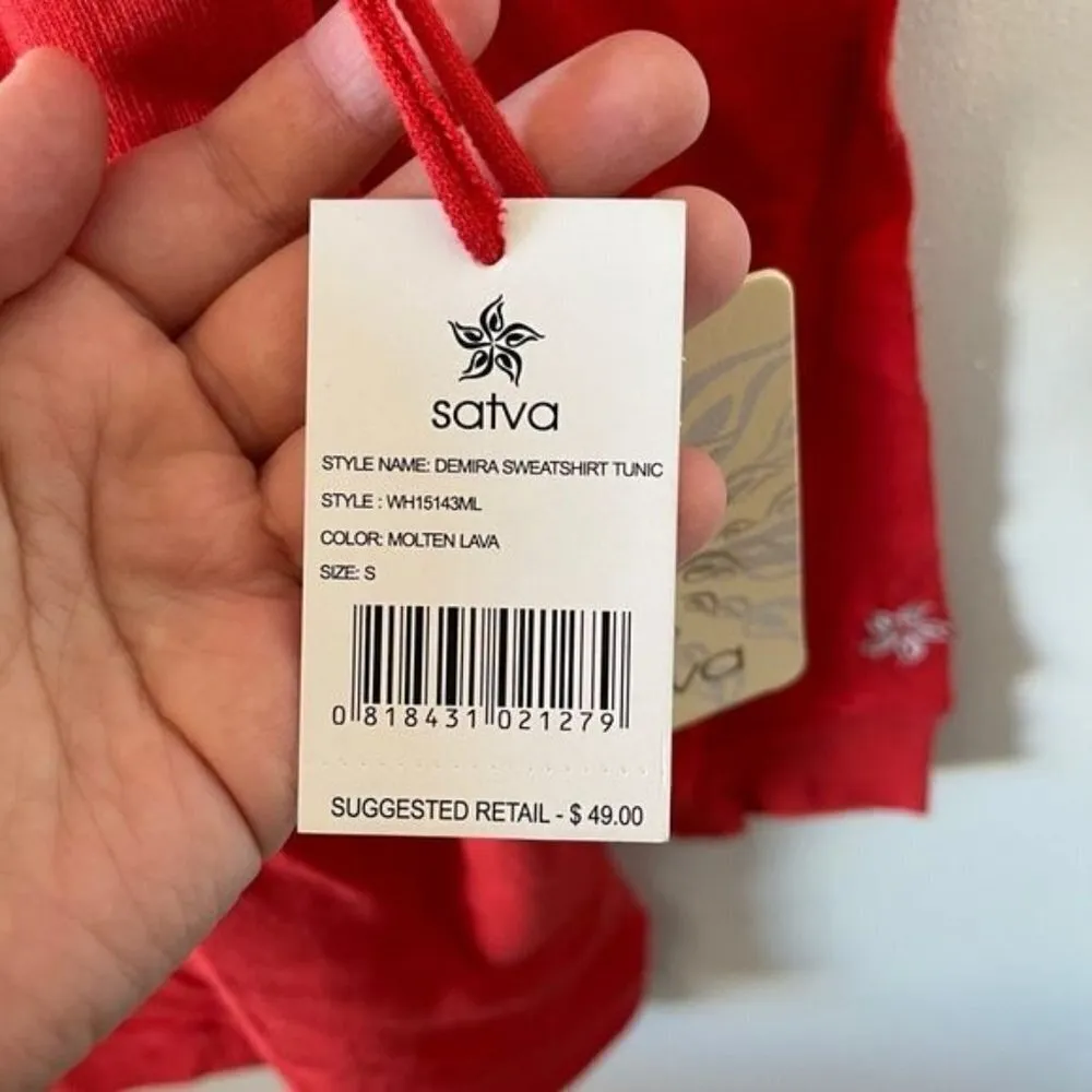 NWT Satva Movement Demira Sweatshirt Dress - Image 7