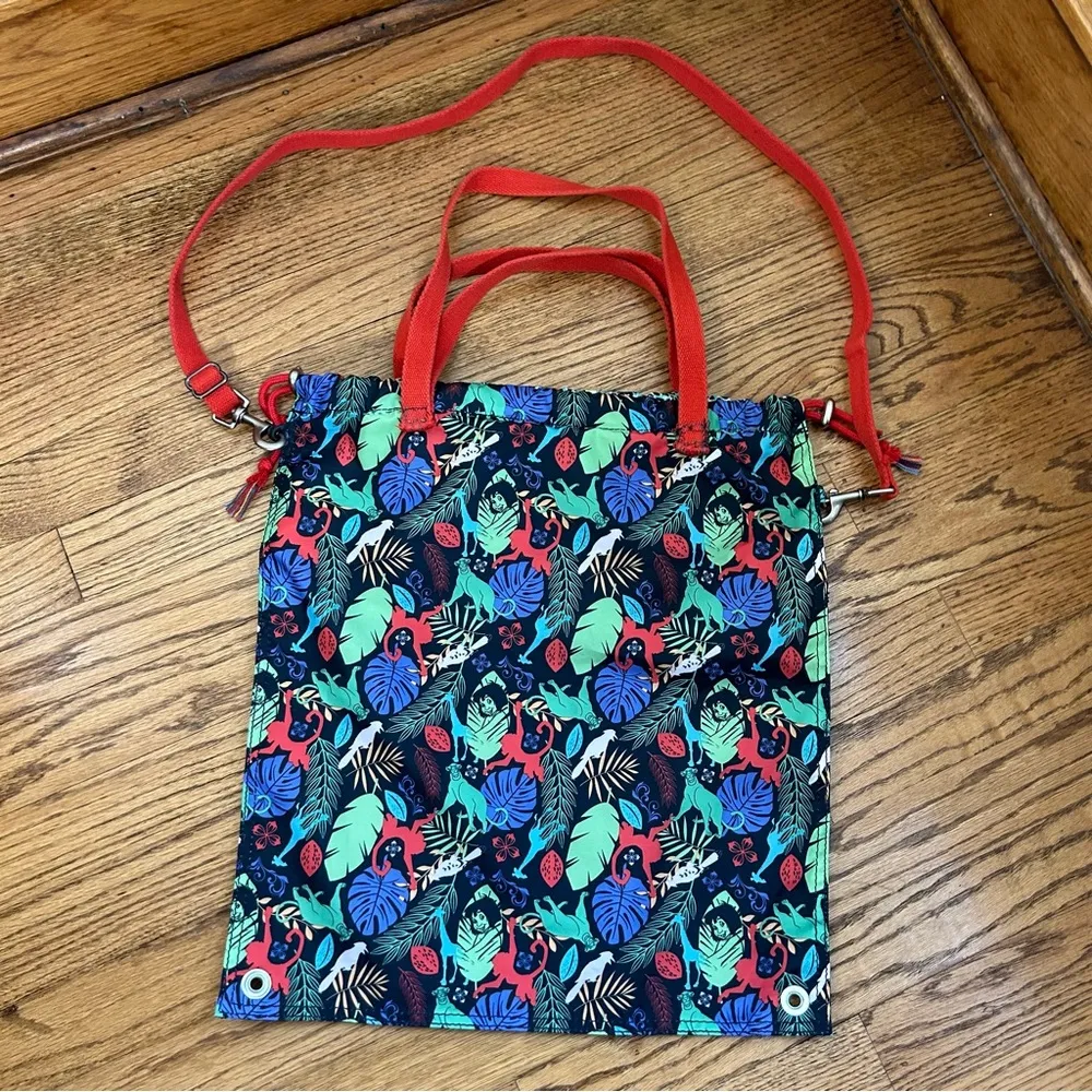 Kipling x Disney The Jungle Book Nylon Medium  Drawstring Shoulder Bag - Image 10
