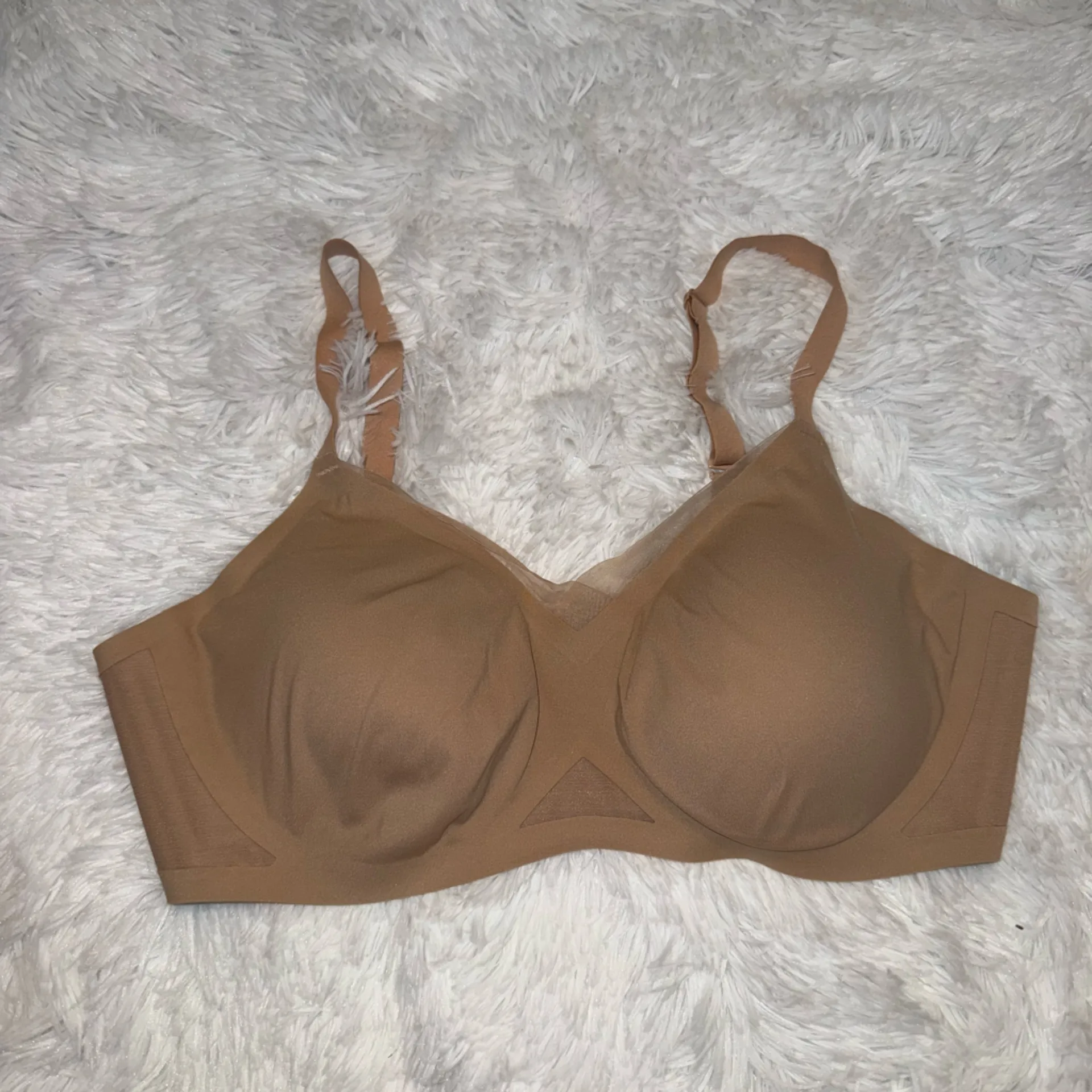 Honeylove 38C/D Nude Supportive Bra / Bralette Tan Size undefined - Image 2