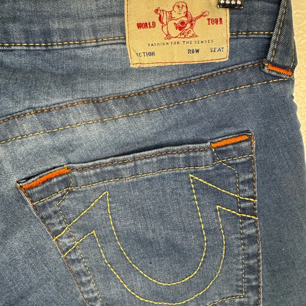 TRUE RELIGION DREAMCATCHER STELLA Mid RISE SKINNY Curvy JEANS 32. - Image 7