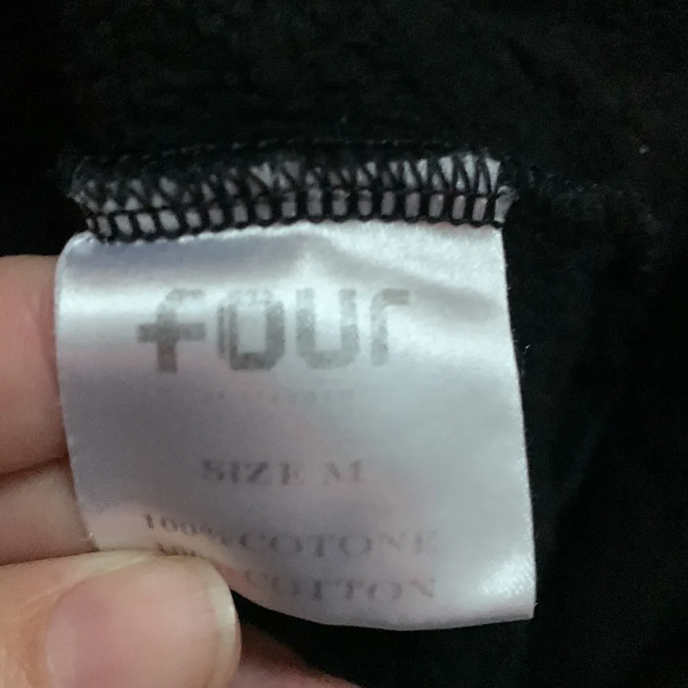 Four Amsterdam black hoodie Size M - Image 6