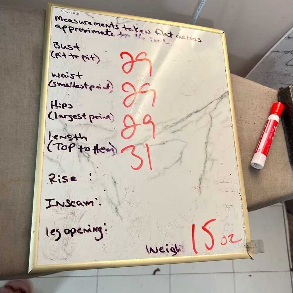 H&M Women's Tan Cream Window Pane Collared Button Down Shacket Size XL - Image 11