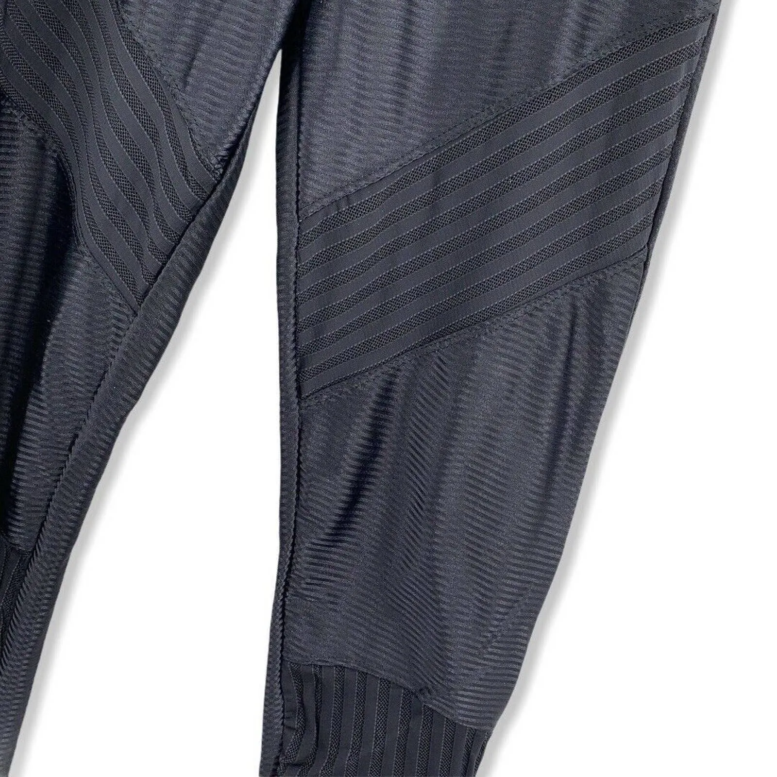 Fada‎ Fit Black Contrast Texture Legging S - Image 2