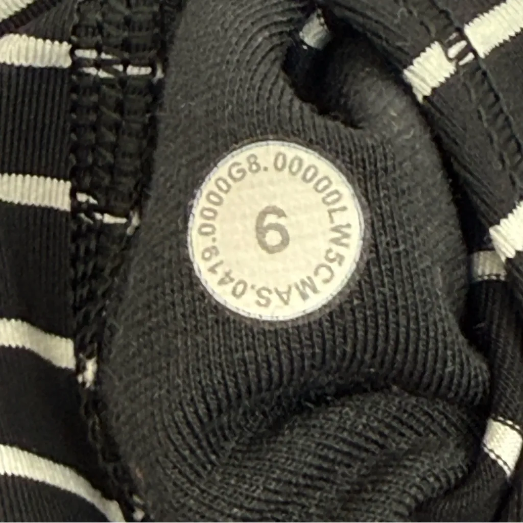 Lululemon Wunder Under High-Rise Tight 25" *Luxtreme Parallel Stripe Black White - Image 11