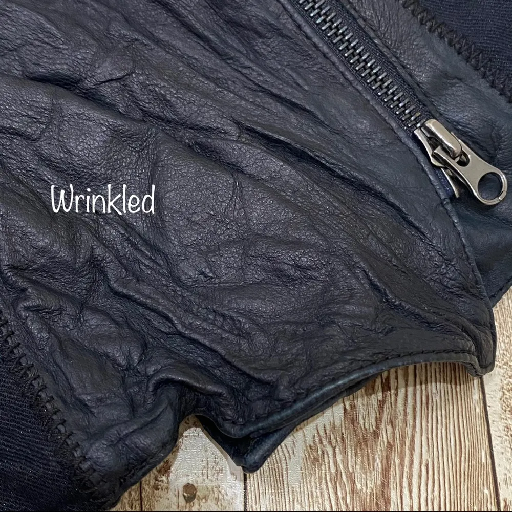 VINCE Black Leather Trim Linen Blend Asymmetrical Vest - Image 15